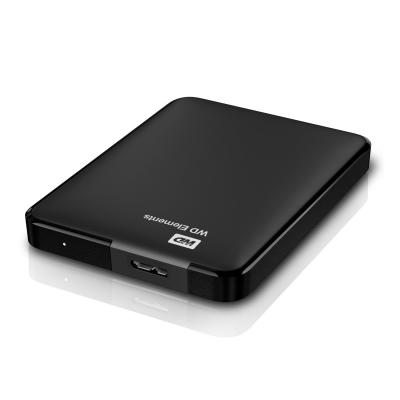 Накопичувач HDD 2.5` USB 1.0Tb WD Elements Black (WDBUZG0010BBK-EESN)
