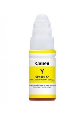 Чорнило CANON GI-490 PIXMA G1400/G2400/G3400 (Yellow) (0666C001) 70мл