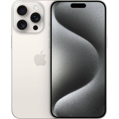Смартфон Apple iPhone 15 Pro 256GB A3102 White Titanium (Відновлений / Майже новий)