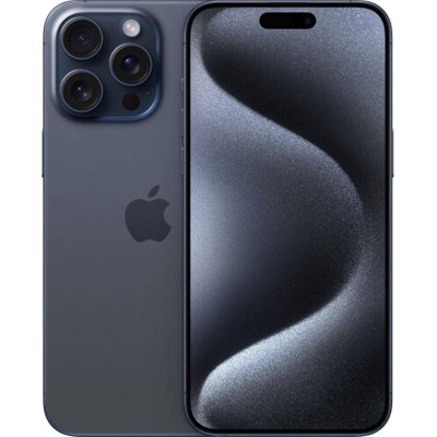 Смартфон Apple iPhone 15 Pro 128GB A3102 Blue Titanium (Відновлений / Близький до ідеального)