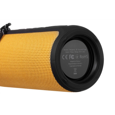 Акустична система 2E SoundXTube TWS MP3 Wireless Waterproof Yellow (2E-BSSXTWYW)