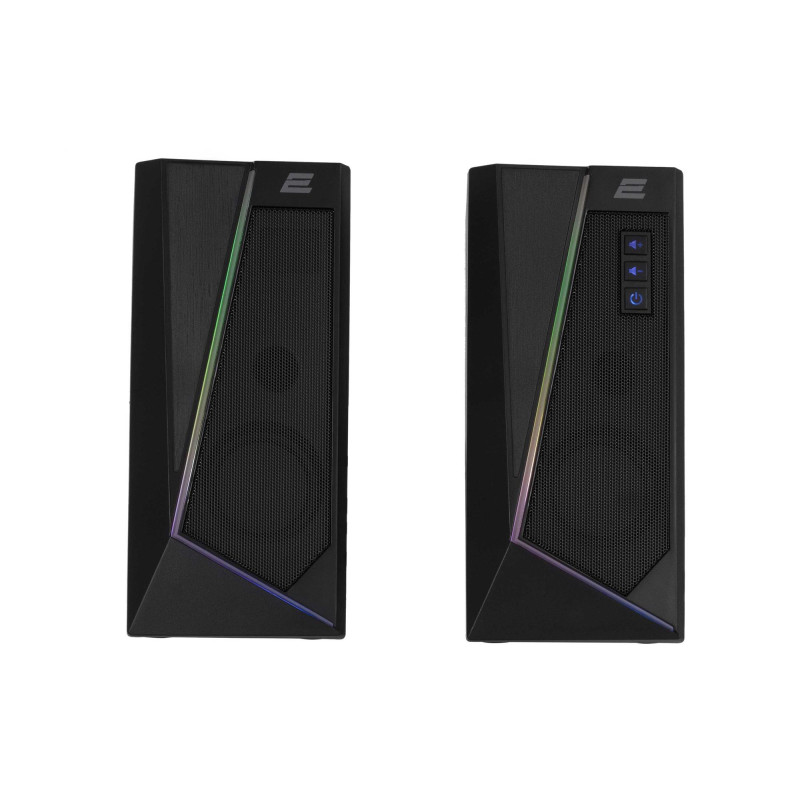 Акустична система 2E PCS233 RGB Black (2E-PCS233BK)
