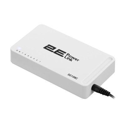 Комутатор 2E PowerLink SG108C (8xGE, некерований) Комутатор 2E PowerLink SG108C (8xGE, некерований)