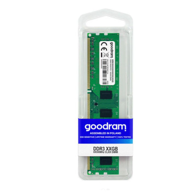 Модуль пам`ятi DDR3 8GB/1333 Goodram (GR1333D364L9/8G) Модуль пам`ятi DDR3 8GB/1333 Goodram (GR1333D364L9/8G)