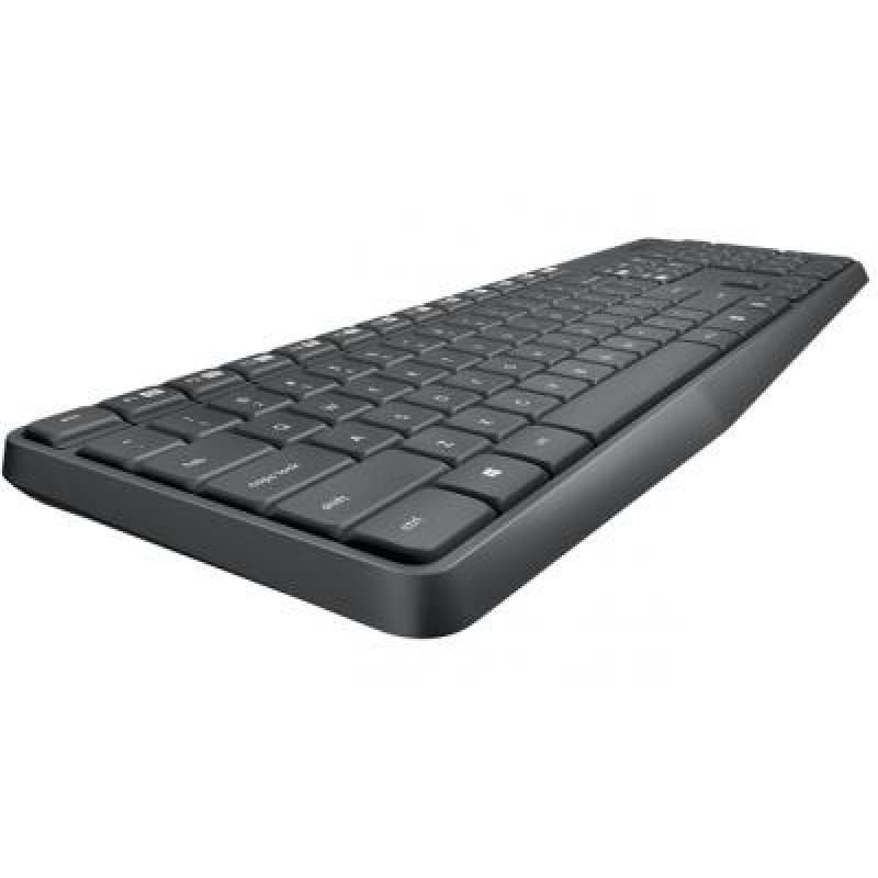 Комплект (клавiатура, миша) бездротовий Logitech MK235 Black USB (920-007948)