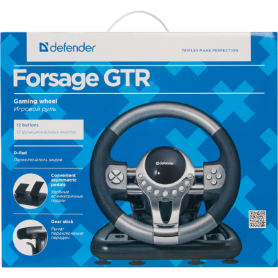 Кермо Defender Forsage (64367) Black USB