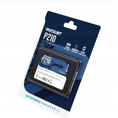 Накопичувач SSD 1TB Patriot P210 2.5" SATAIII TLC (P210S1TB25) Накопичувач SSD 1TB Patriot P210 2.5" SATAIII TLC (P210S1TB25)