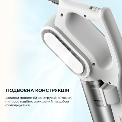 Пилосос Deerma Stick Vacuum Cleaner Cord White (DX700)_ Пилосос Deerma Stick Vacuum Cleaner Cord White (DX700)_