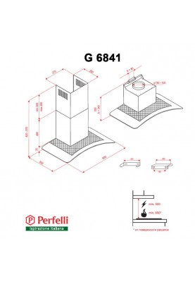 Витяжка Perfelli G 6841 I