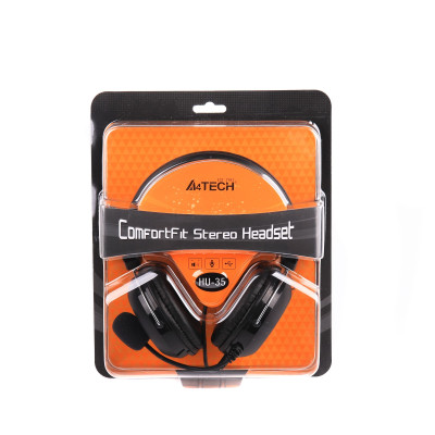 Гарнiтура A4Tech HU-35 Black Гарнiтура A4Tech HU-35 Black