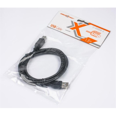 Кабель Maxxter (U-AMBM-6) USB 2.0 AM - USB 2.0 BM, 1.8м