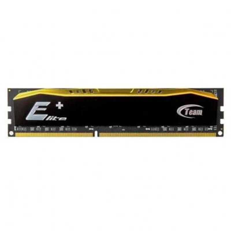 Модуль пам`ятi DDR4 4GB/2400 Team Elite Plus Gold/Black (TPD44G2400HC1601)