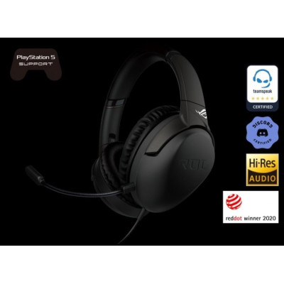 Гарнітура Asus ROG Strix Go USB Black (90YH02Q1-B2UA00)