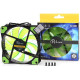 Вентилятор ProLogix 120*120*25 32 Green LED 3+4pin (PLF-SB120G4) BOX