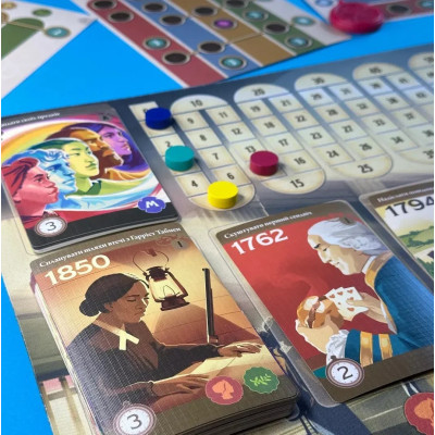 Настільна гра Lord of Boards Мандрівки віхами історії (LOB2328UA) Настільна гра Lord of Boards Мандрівки віхами історії (LOB2328UA)