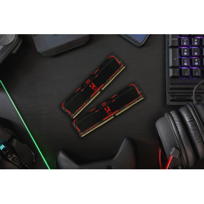 Модуль пам`ятi DDR4 16GB/3200 Goodram Iridium X Black (IR-X3200D464L16A/16G) Модуль пам`ятi DDR4 16GB/3200 Goodram Iridium X Black (IR-X3200D464L16A/16G)