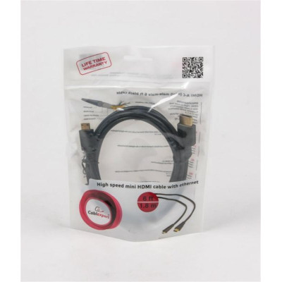 Кабель Cablexpert HDMI - mini-HDMI V 2.0 (M/M), 1.8 м, Black (CC-HDMI4C-6)