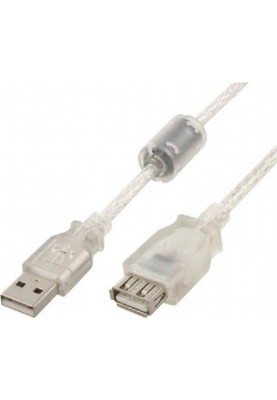 Кабель Cablexpert (CCF-USB2-AMAF-TR-10) USB2.0 A-USB A, 3м, феритовий фільтр