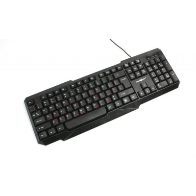 Клавiатура Maxxter KB-211-U Ukr Black USB