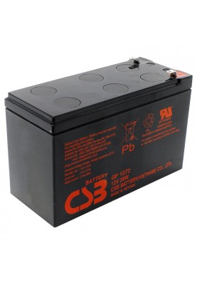 Акумуляторна батарея CSB 12V 7.2AH (GP1272, 28W) AGM