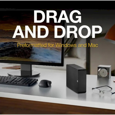 Зовнішній жорсткий диск 3.5" USB 4.0TB Seagate Expansion Desktop Black (STKP4000400) Зовнішній жорсткий диск 3.5" USB 4.0TB Seagate Expansion Desktop Black (STKP4000400)