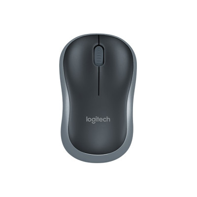 Мишка бездротова Logitech M185 (910-002235) Grey USB