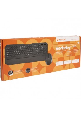 Клавіатура  + мишка Defender Berkeley C-925 Black (45925) USB