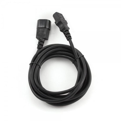 Кабель силовий Cablexpert PC-189-VDE-3M (С13-С14), VDE, чорний, 3м Кабель силовий Cablexpert PC-189-VDE-3M (С13-С14), VDE, чорний, 3м