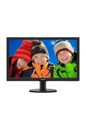 Монiтор Philips 23.6" 243V5QHABA/00 MVA Black