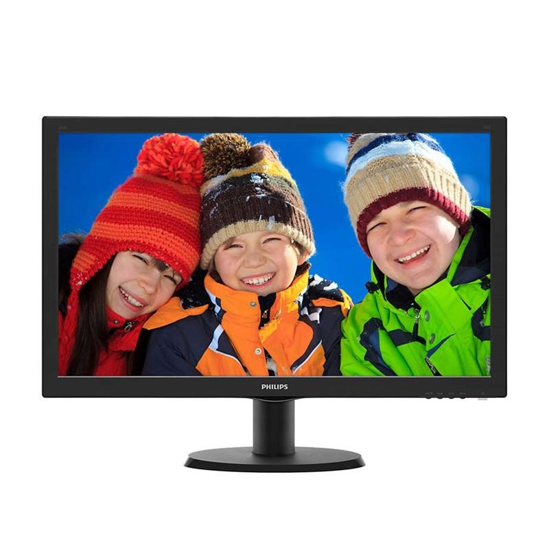 Монiтор Philips 23.6" 243V5QHABA/00 MVA Black