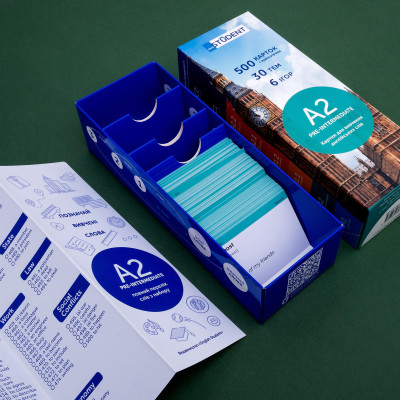 Картки для вивчення англійської мови English Student. A2 – Pre-Intermediate