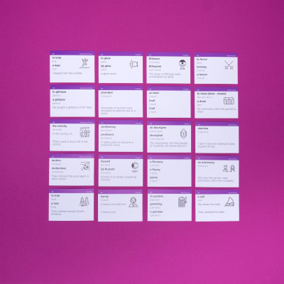 Картки для вивчення англійської мови English Student. C2 – Proficient