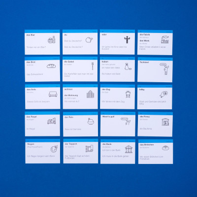 Картки для вивчення німецької мови English Student. Рівень A1 – Початковий