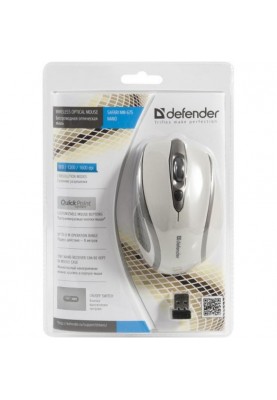 Мишка бездротова Defender Safari MM-675 (52677) Beige USB