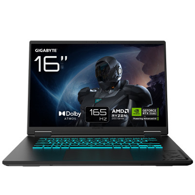 Ноутбук Gigabyte Gaming A16 (3VHK3UA894SD) Black Steel