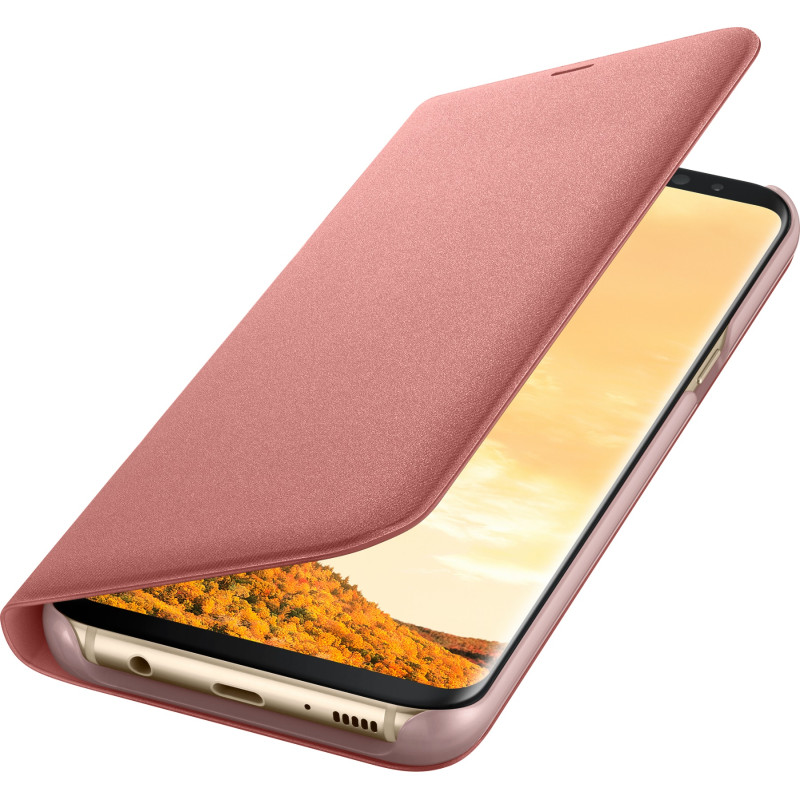 Чохол-книжка Samsung LED View Cover для Samsung Galaxy S8+ G955 Pink (EF-NG955PPEGRU)
