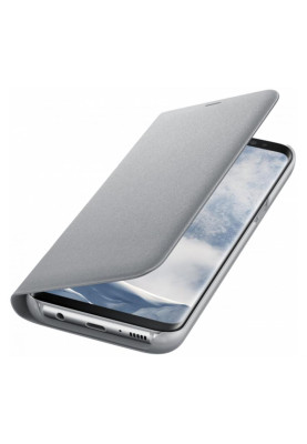 Чохол-книжка Samsung LED View Cover для Samsung Galaxy S8+ G955 Silver (EF-NG955PSEGRU)