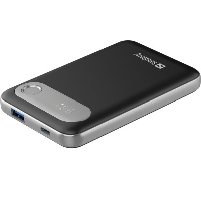 Універсальна мобільна батарея Sandberg Travel Powerbank 10000mAh Grey (421-16)