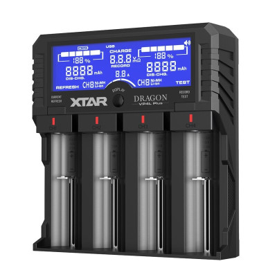 Зарядний пристрiй XTAR VP4L Plus Dragon Зарядний пристрiй XTAR VP4L Plus Dragon