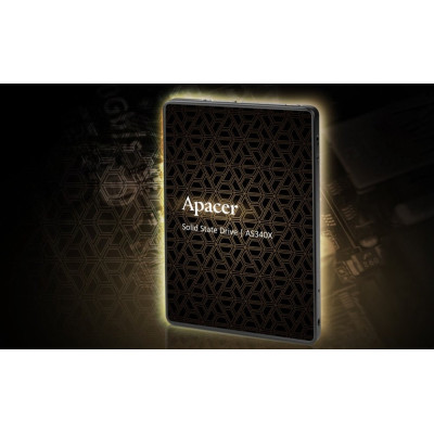 Накопичувач SSD 480GB Apacer AS340X 2.5" SATAIII TLC (AP480GAS340XC-1) Накопичувач SSD 480GB Apacer AS340X 2.5" SATAIII TLC (AP480GAS340XC-1)