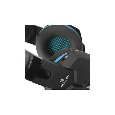Гарнітура REAL-EL GDX-7500 Black/Blue Гарнітура REAL-EL GDX-7500 Black/Blue