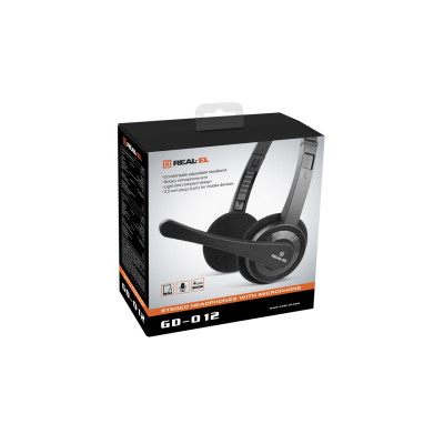 Гарнітура REAL-EL GD-012 Black Гарнітура REAL-EL GD-012 Black