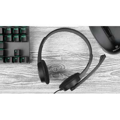 Гарнітура REAL-EL GD-012 Black Гарнітура REAL-EL GD-012 Black