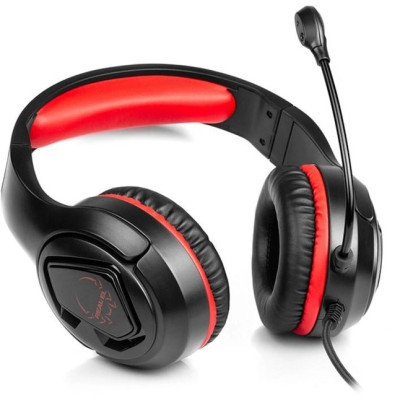 Гарнітура REAL-EL GDX-7590 Black/Red Гарнітура REAL-EL GDX-7590 Black/Red
