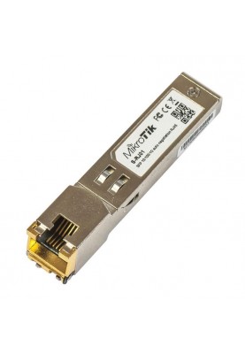 Модуль SFP Mikrotik S-RJ01 (SFP to RJ-45)