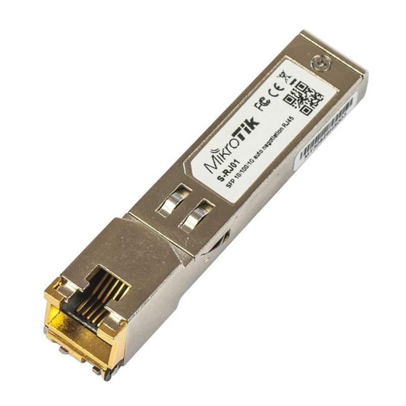 Модуль SFP Mikrotik S-RJ01 (SFP to RJ-45)