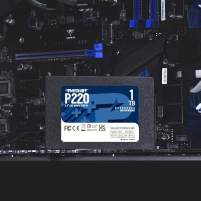 Накопичувач SSD 1TB Patriot P220 2.5" SATAIII TLC (P220S1TB25) Накопичувач SSD 1TB Patriot P220 2.5" SATAIII TLC (P220S1TB25)