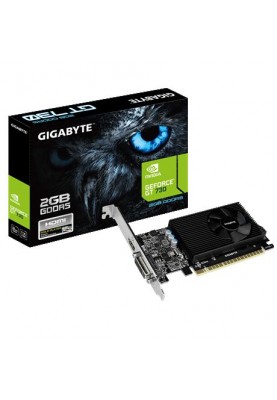 Відеокарта GF GT 730 2GB GDDR5 Low Profile Gigabyte (GV-N730D5-2GL)