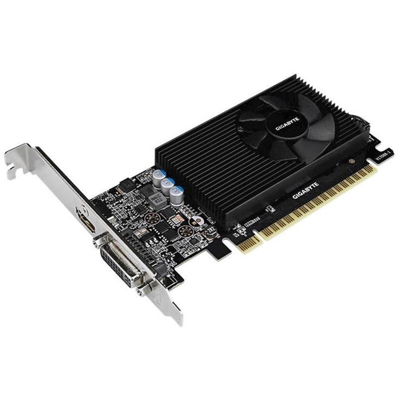 Відеокарта GF GT 730 2GB GDDR5 Low Profile Gigabyte (GV-N730D5-2GL)