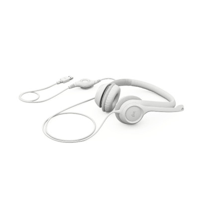 Гарнітура Logitech H390 USB White (981-001286) Гарнітура Logitech H390 USB White (981-001286)